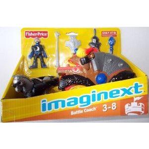 Imaginext Battle Coach ミニカー ミニチュア 模型 プレイセット自動車 ダイキャスト