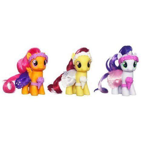 Includes: 3 Pony フィギュアs, Bouquets, Flower Crowns And Dresses. - My Little Pony (マイリトルポ