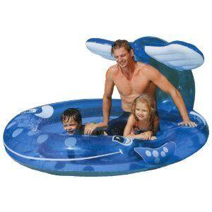 Intex Inflatable Whale Spray Pool ブロック おもちゃ