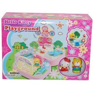 Japanese Sanrio Hello Kitty(ハローキティ) Mini Town Playground Playset