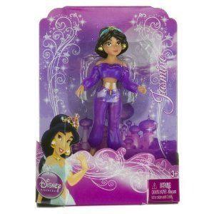 Jasmine - Disney (ディズニー)Princess Favorite Moments Series ~3.5 Figure Rubber Dress ドール 人形