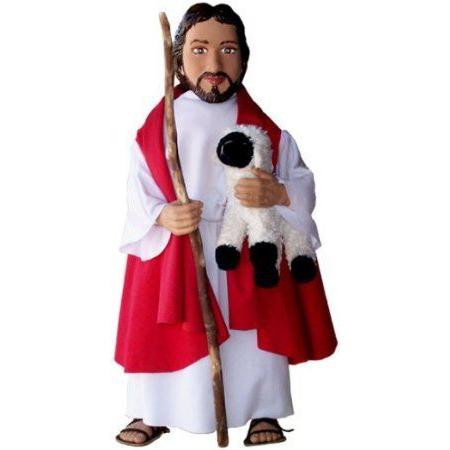 Jesus Good Shepherd Doll by Soft Saints ドール 人形 フィギュア