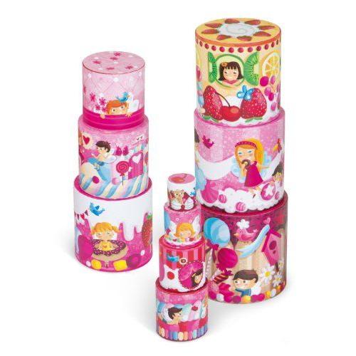 Juratoys Cakes Round Stacking Pyramid ブロック おもちゃの画像