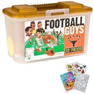 Kaskey Kids 5220 NCAA Football Guys University of Texas with Field and Coloring Book｜worldfigure