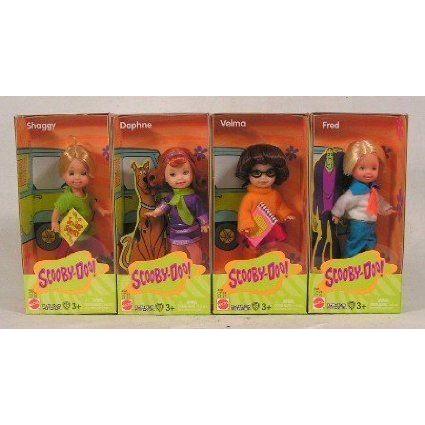 Kelly \u0026 Tommy as the Scooby-Doo Gang - Daphne, Fred, Velma, Shaggy - Barbie(バービー) Kelly Collec