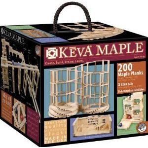 Keva Plank Set in Maple : 200 Plank Set ブロック おもちゃ