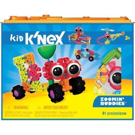 Kid K'nex Zoomin' Buddies-81 pcs ブロック おもちゃ