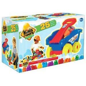 【特別訳あり特価】 Kids at おもちゃ ブロック Boxed - Set Piece 25 Wagon Work その他