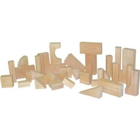 Kid's Play 36 Pc Toddler Blocks Set 立ちはだかる 手あそび フィギュア-ゲーム、おもちゃ