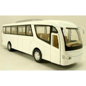 Kinsmart Coach Travel metro bus 7 inch diecast model toy Plain White ミニカー 細密画 ひな型 プレ