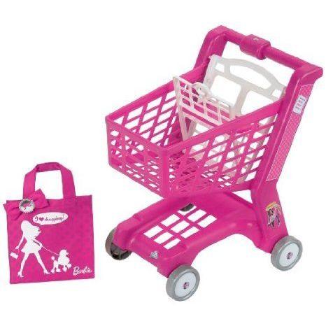 Klein - 9684 - Jeu d'imitation - Articles picerie / Caisse - Chariot de Supermarch avec Cabas - Ba