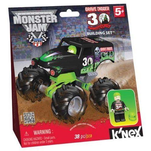 K'Nex Monster JamR 30th Anniversary Grave DiggerR Building Set ブロック おもちゃ