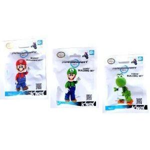 Knex Nintendo Mariokart Minifigure Building Set Pack of 3 / Mario , Luigi \u0026 Yoshi ブロック おもち