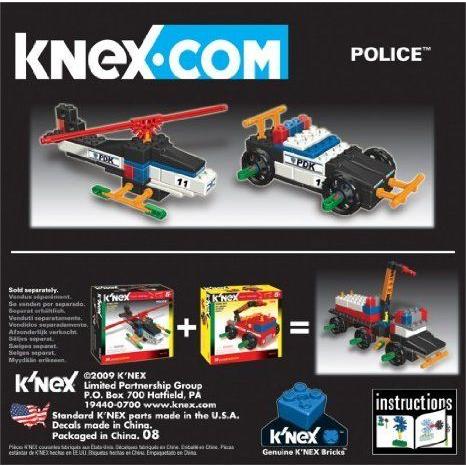 K'nex Police Rescue Set ブロック おもちゃ_1