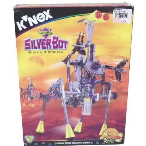 K'Nex Robot World Silverbot 240 ピース #12139 ブロック おもちゃ_1