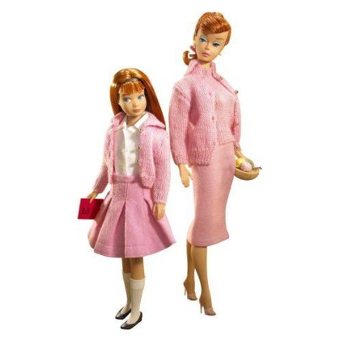 Knitting Pretty Barbie(バービー) Doll and Skipper Giftset コレクターズエディション #2 ドール 人形_1