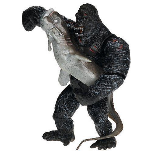 Kong Basic Figure: Kong Vs. Piranhadon 6 図形 ダイキャスト あやつり人形 フィギュア-フィギュア本体