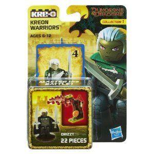 KRE-O (クレオ) Dungeons \u0026 Dragons Kreon Warriors Drizzt Kreon Set (A7710) ブロック おもちゃ