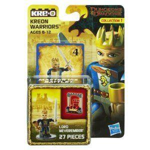 KRE-O (クレオ) Dungeons \u0026 Dragons Kreon Warriors Lord Neveremember Kreon Set ブロック おもちゃ