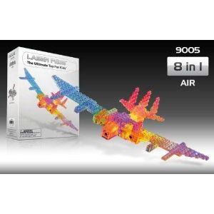 Laser Peg Lighted Construction Kit Air 8 インチ 1 立ちはだかる 手あそび ゲーム、おもちゃ-フィギュア本体