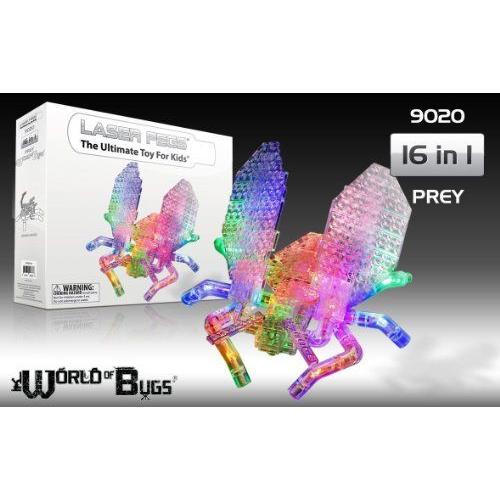 Laser Pegs 16-in-1 Prey Building Set ブロック おもちゃ_1