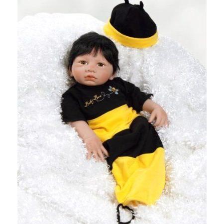Lifelike and Realistic Baby Doll, Baby Bunting Bee, 19-Inch GentleTouch Vinyl (Artist: Jen Printy)_1