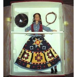 Lifestyles of the West Collection -- Western Plains Barbie(バービー) お人形さん あやつり人形 図形 フィギュア本体-ゲーム、おもちゃ