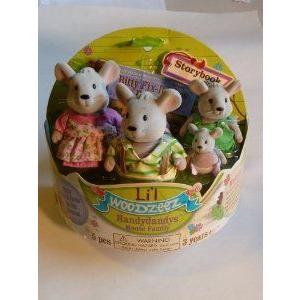 Li'l Woodzeez Handydandys Mouse Family