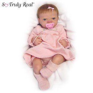Linda Webb Baby Emily Lifelike Baby Doll: So Truly Real Celebration Of Life by Ashton Drake ドール