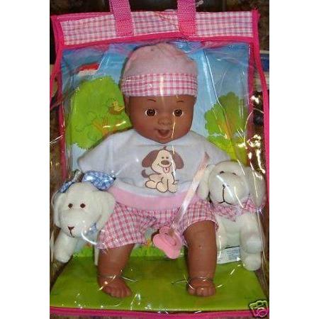 Little Dreams My Baby Doll \u0026 Puppies Set ドール 人形 フィギュア
