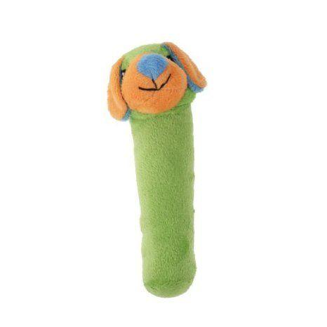 Little Green Dog Baby Rattle Handbell Toy 立ちはだかる 手あそび ゲーム、おもちゃ-フィギュア本体
