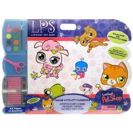 Littlest Pet Shop (リトルペットショップ) Activity Set Jumbo Activity Floorpad フィギュア本体-フィギュア-ゲーム、おもちゃ