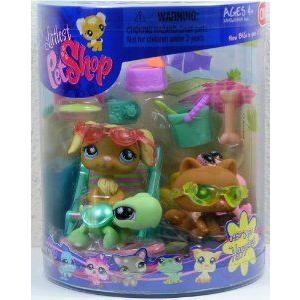 Littlest Pet Shop (リトルペットショップ) Happiest Sun Lovin' Pets #954-#957