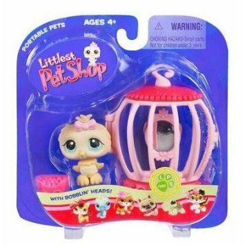 Littlest Pet Shop (リトルペットショップ) Pets on the Go Canary Bird with Cageの画像