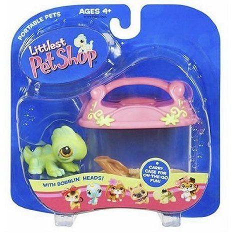 Littlest Pet Shop (リトルペットショップ) Pets On The Go フィギュア Iguana with Carry Case