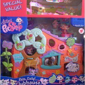 Littlest Pet Shop (リトルペットショップ) Pets Only Clubhouse w 4 Exclusive Pets