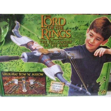 Lord of the Rings (ロードオブザリング) - Fellowship of the Ring - Uruk-Hai Bow and Arrow Set フィ