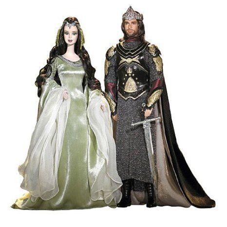 Lord of the Rings (ロードオブザリング) Barbie(バービー) and Ken as Arwen and Aragorn ドール 人形