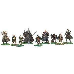 Lord of the Rings (ロードオブザリング) Fellowship of the Ring 9-piece Collector Set フィギュア-フィギュア本体