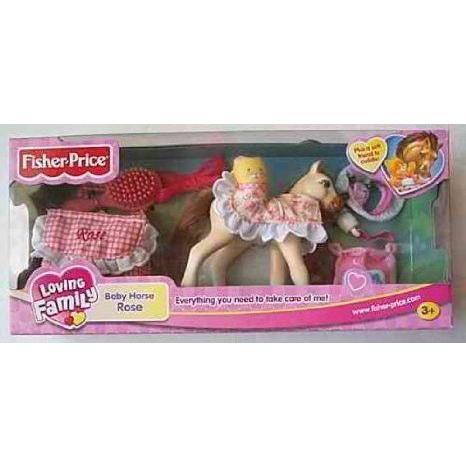 Loving Family Dollhouse (ドールハウス) Baby Horse Rose Pony ドール 人形 フィギュア