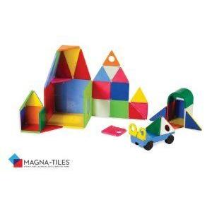 Magna-TilesR Solid Colors 48 Piece DX Set ブロック おもちゃ