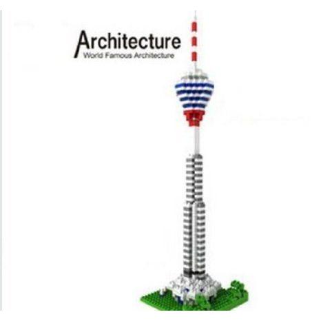 Magnificent Architecture Kuala Lumpur Tower Blocks Building Puzzle 550 ピース Xmas Gift ブロック