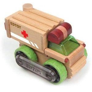 Manhattan Toy Ambulance Vehicle ミニカー ミニチュア 模型 プレイセット自動車 ダイキャスト