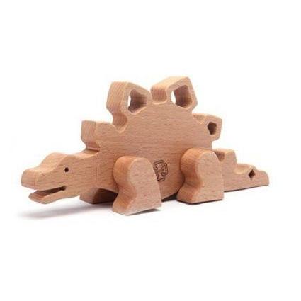 Manhattan Toy Stegosaurus ミニカー ミニチュア 模型 プレイセット自動車 ダイキャスト