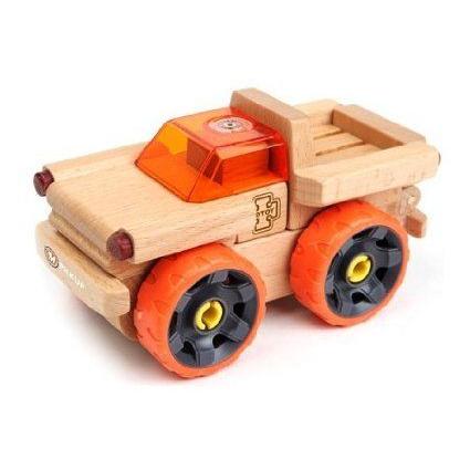 Manhattan Toy ピックアップ トラック ミニカー ミニチュア 模型 プレイセット自動車 ダイキャスト