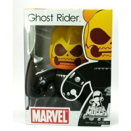 Marvel (ビー玉) 5 Mighty Muggs Ghost Rider 図形 ゲーム、おもちゃ-フィギュア本体-フィギュア