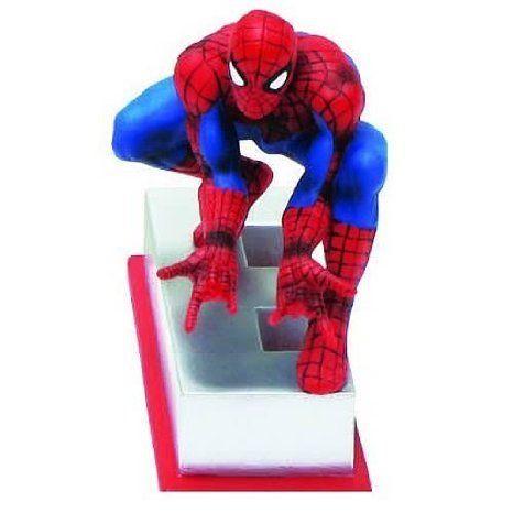 Marvel (マーブル) Resin フィギュア 人形 - Spider-man on Letter Base E フィギュア おもちゃ 人形