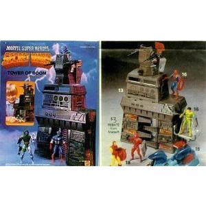 Marvel (マーブル) Super Heroes (スーパーヒーローズ) SECRET WARS Tower of Doom Playset VINTAGE 1984