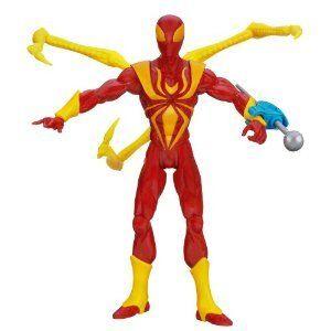 Marvel (ビー玉) Ultimate Spider-Man (スパイダーマン) Nano Claw Iron Spider-Man (スパイダーマン) フィギュア本体-ゲーム、おもちゃ