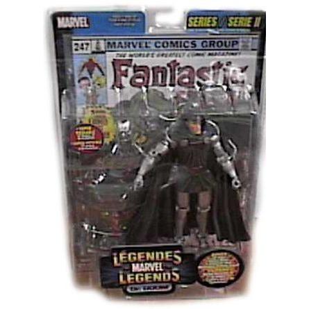 Marvel ビー玉 Legends Series 2 Dr. Doom 動き図形 あやつり人形 手あそび フィギュア-ゲーム、おもちゃ